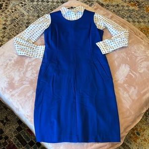Two pieces.  Jones New York petite medium button down.  & lands end 10P dress.